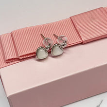 Shell Heart Earrings