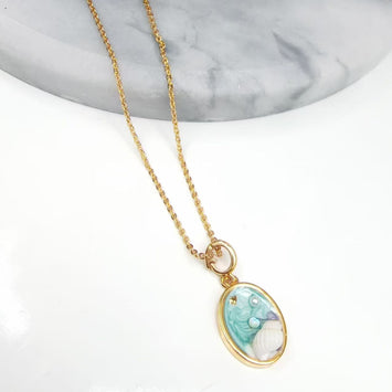 Ocean Pendant Necklace