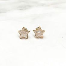 Pink Star Earrings
