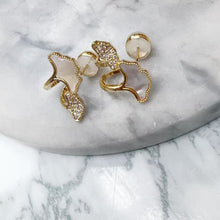 Wavy Shell Earrings