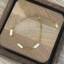 Shell double layer bracelet