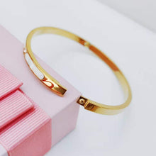 Waterproof White Aura Bangle