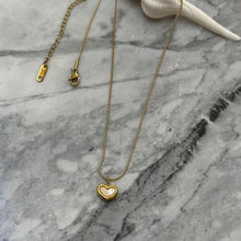 Waterproof Heart Shell Necklace