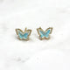 Blue Butterfly Earrings