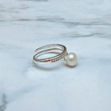Sparkle Band & Pearl Ring