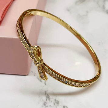 Sparkle Knot Bangle