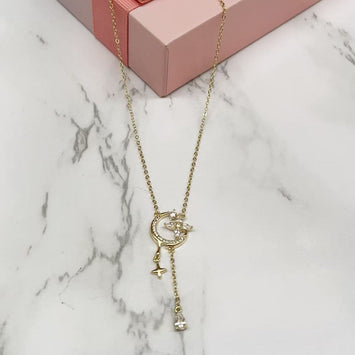 Cosmic Drop Necklace