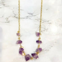 Amethyst Chip Necklace