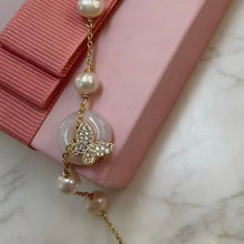 Pearl Butterfly Bracelet