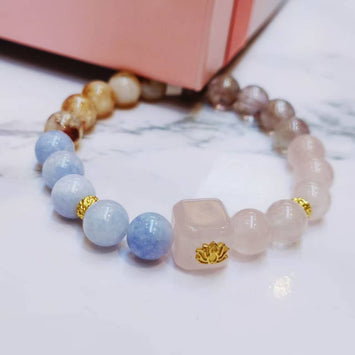 Rose Lotus Bracelet