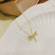Dragonfly Glow Necklace